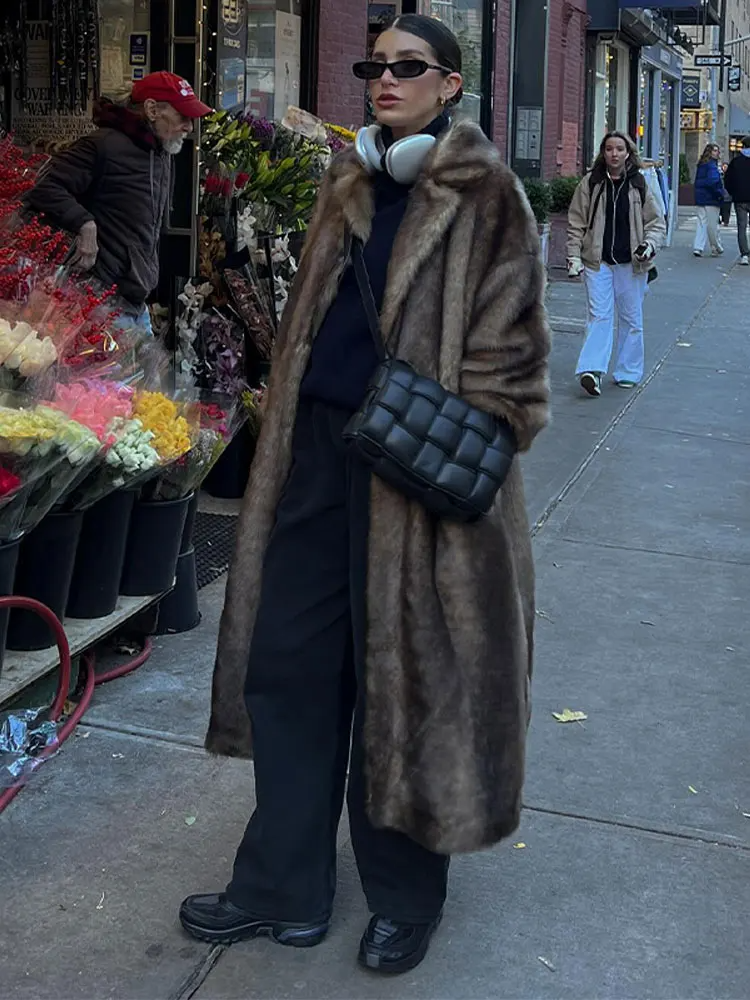 R&B | Flauschiger Winter Trenchcoat