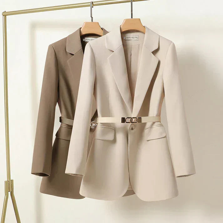 R&B | Eleganter Blazer mit Taillengürtel