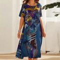 R&B | Lässiges Plus-Size Bindekleid