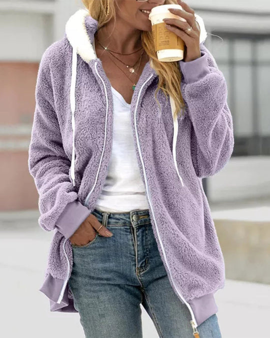 R&B | Kapuzenjacke mit Reißverschluss