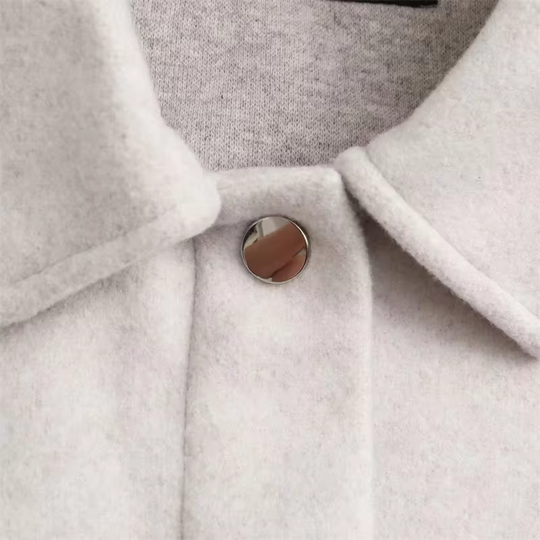 R&B | Damen Wollhemdjacke