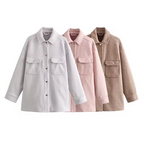 R&B | Damen Wollhemdjacke