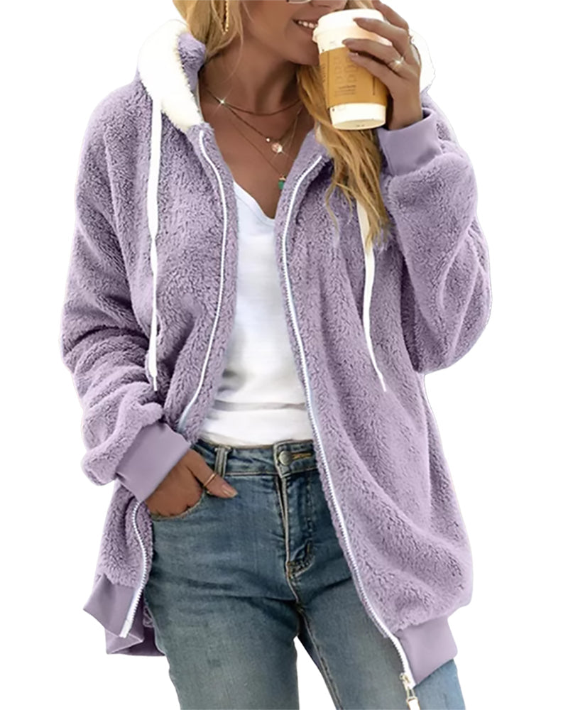 R&B | Kapuzenjacke mit Reißverschluss