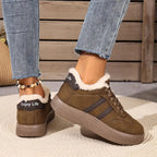 Bequeme Baumwoll-Sneaker mit warmem Innenfutter R&B R&B