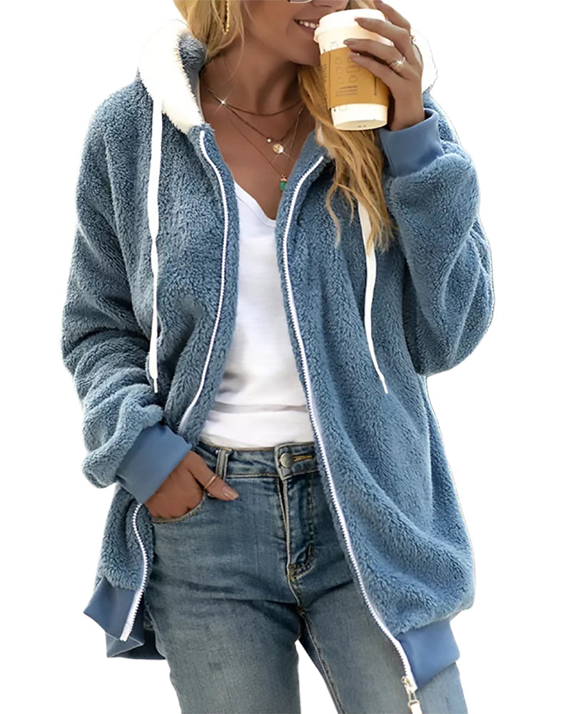 R&B | Kapuzenjacke mit Reißverschluss