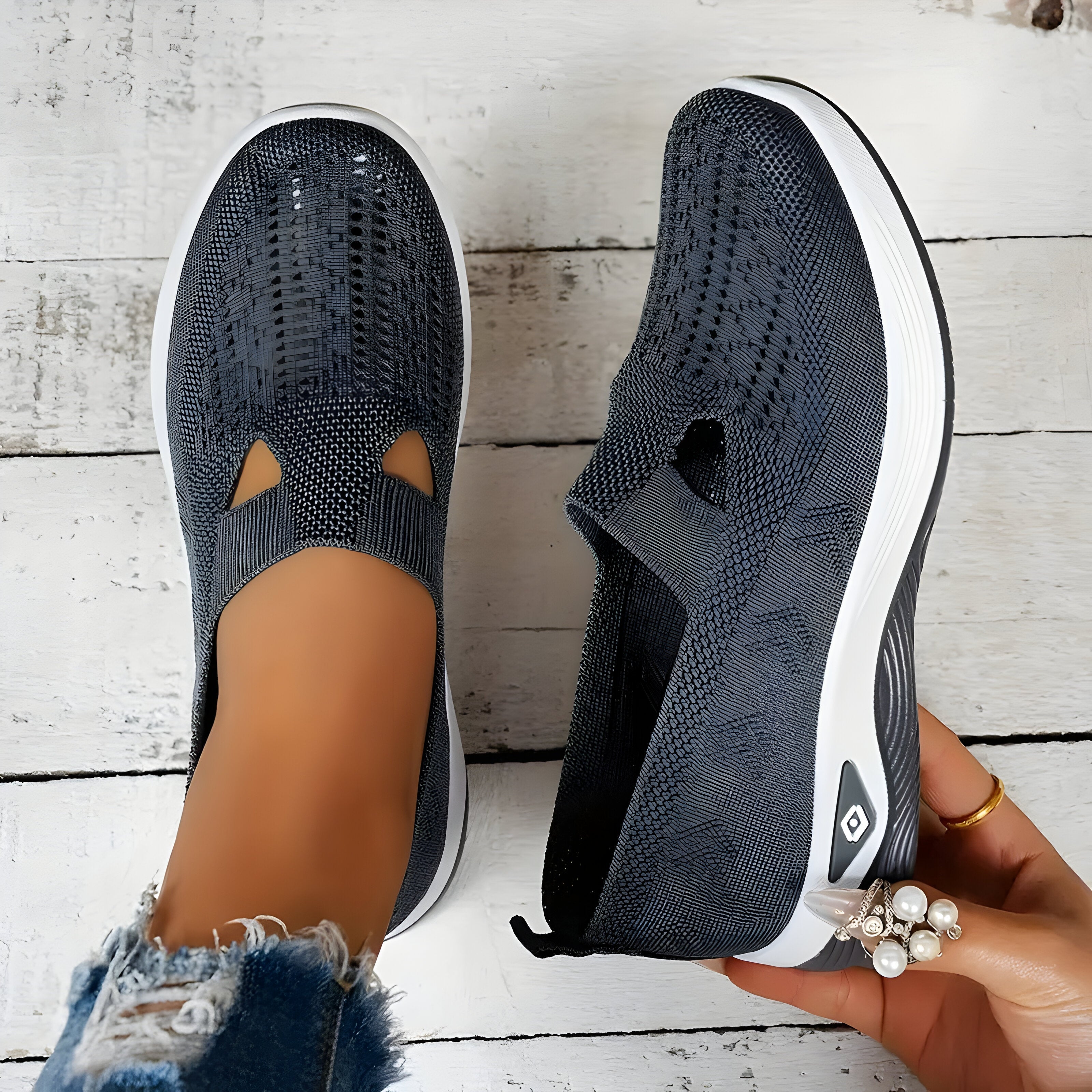 On-Sneakers aus Mesh für Frauen R&B