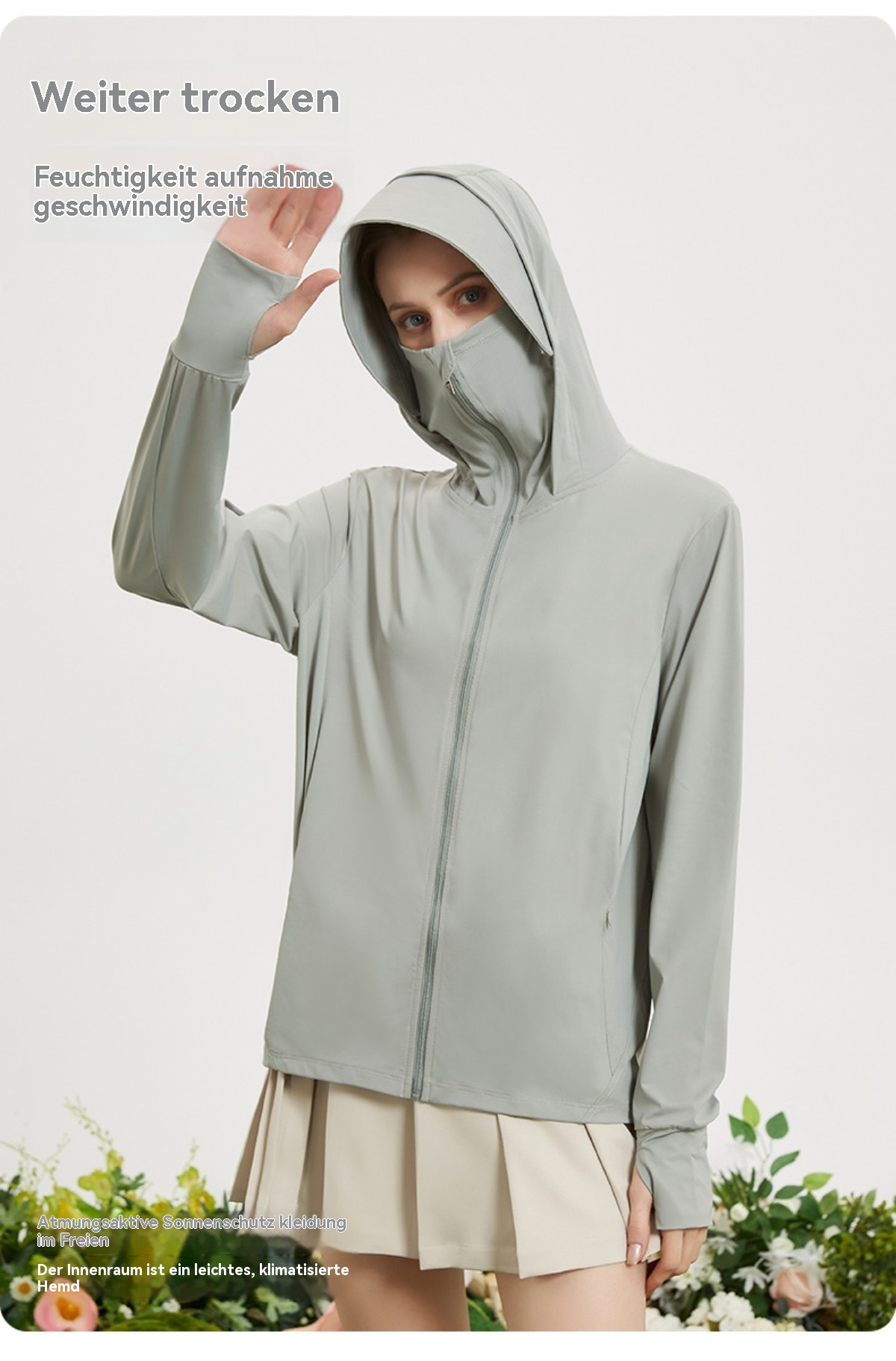 R&B | Sonnenschutzkleidung Strickjacke