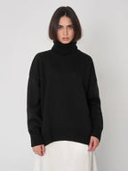 R&B | Kuscheliger Oversize-Pullover mit Rollkragen
