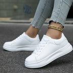 R&B | Damen Weiße Sneakers Casual