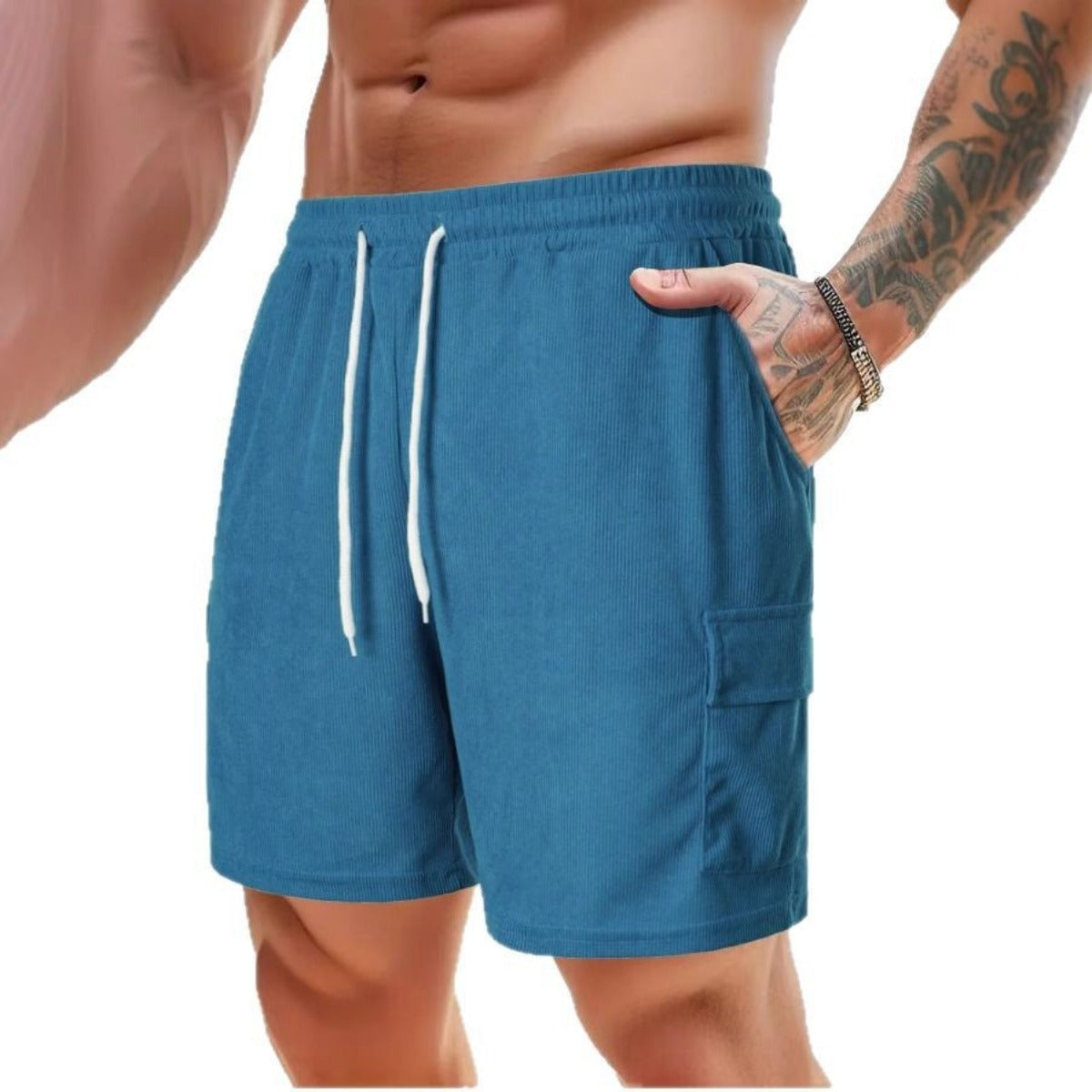 R&B | Werkzeugshorts aus Cord