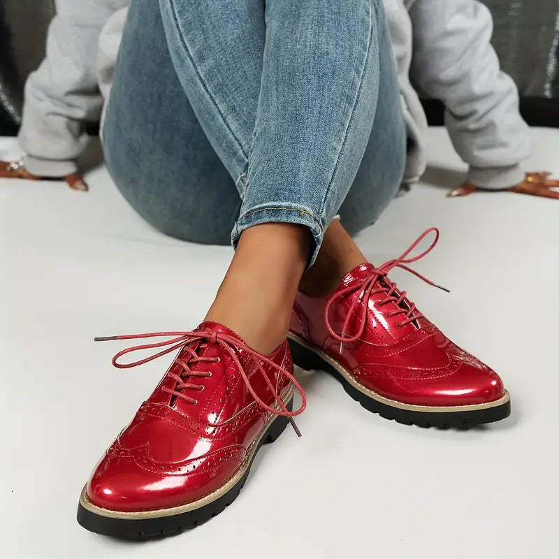 R&B | Modisch Gestanzte Lackschuhe Für Damen