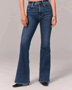 EB - Figurformende Bootcut-Jeans