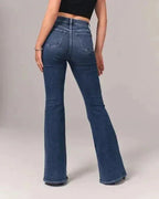 EB - Figurformende Bootcut-Jeans