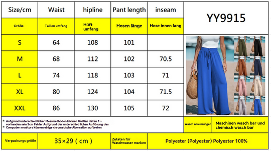 R&B | Hose mit hoher Taille und Kordelzug