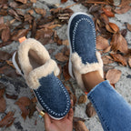 Warme Plüsch Schneestiefel R&B