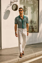 R&B | Retro 70S Gestreiftes Vintage Hemd