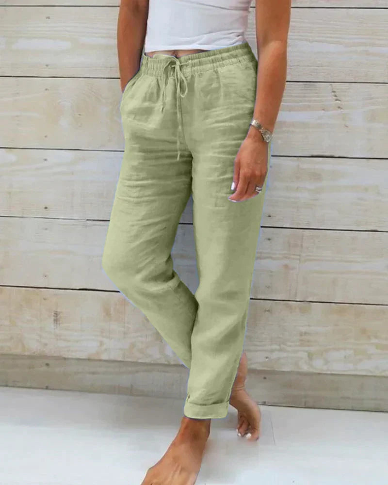 R&B | Stylische Hose aus Baumwolle für Frauen
