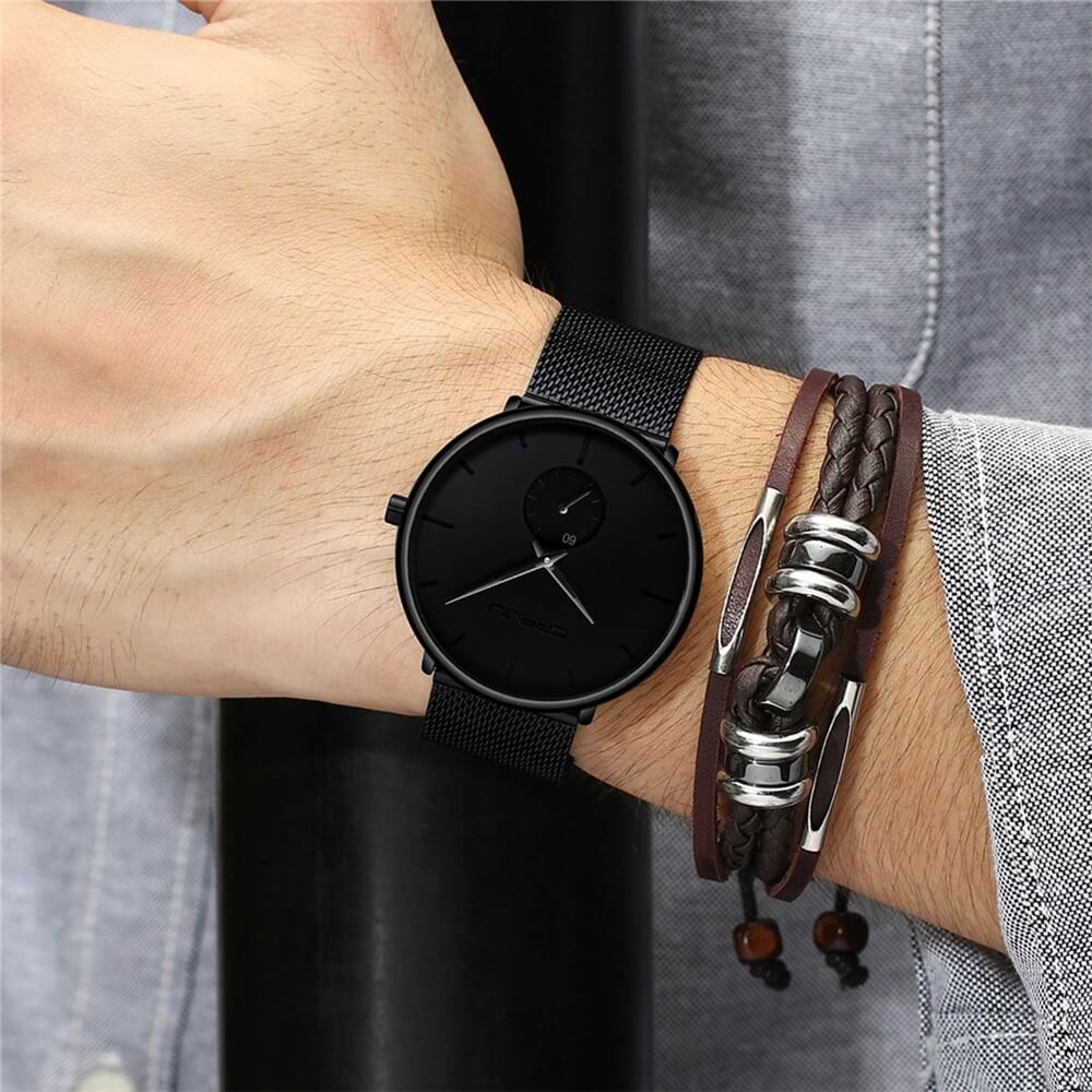 R&B | Zeitlose, minimalistische Herrenuhr