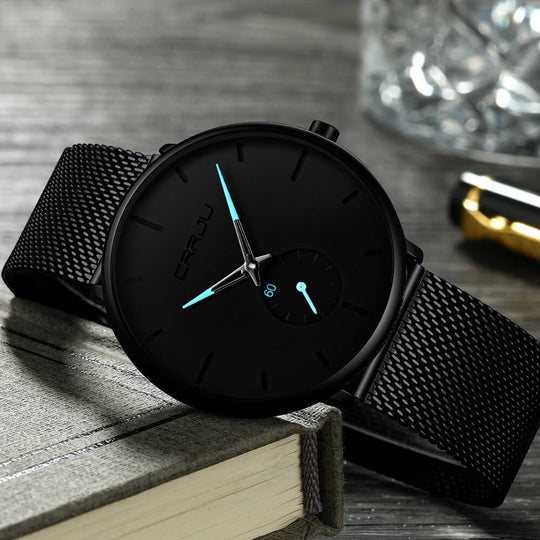 R&B - Zeitlose, minimalistische Herrenuhr
