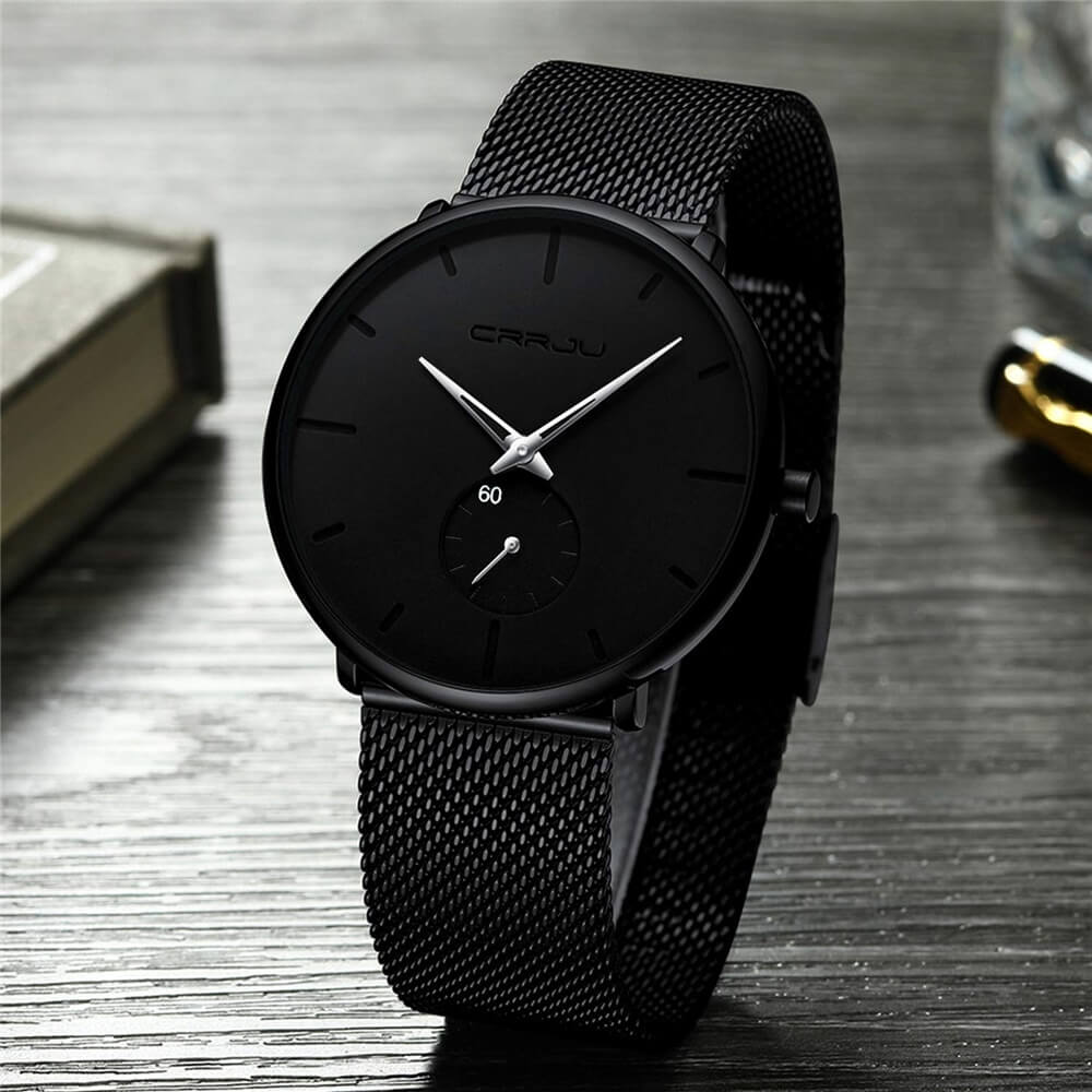 R&B - Zeitlose, minimalistische Herrenuhr