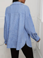 R&B | Weiche Cordjacke Polyester/baumwolle Stilvoller Komfort