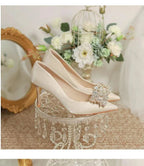 R&B | Brautschuhe Stiletto mit Strass