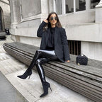 R&B | Eng Geschnittene Lederhose mit Modernem Flair