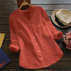 Vera | Lässiges, lockeres Hemd aus Baumwolle