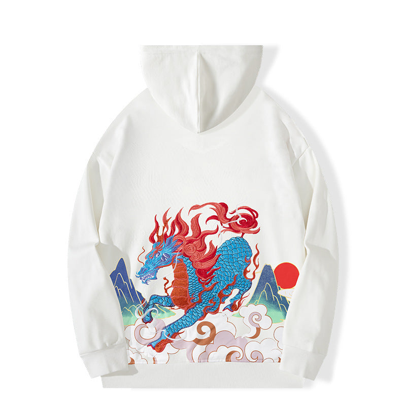 R&B | Hoodie mit Drachen-Print