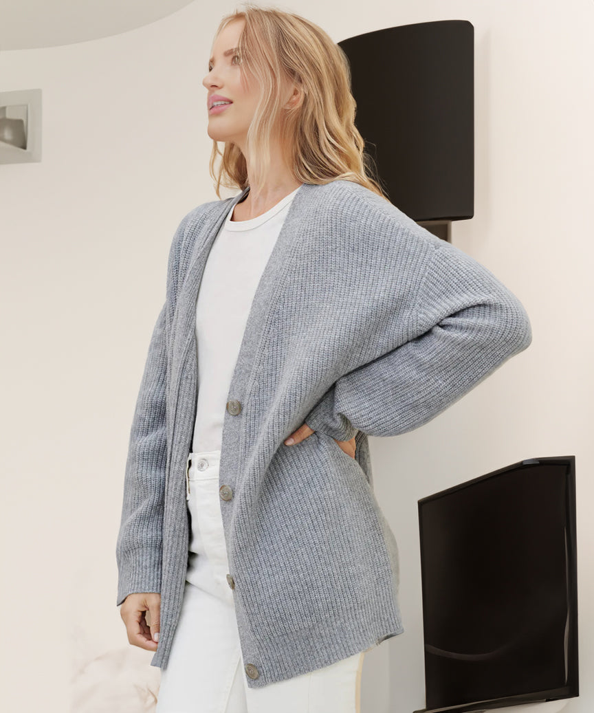 R&B |Strickjacke für Komfort und Eleganz