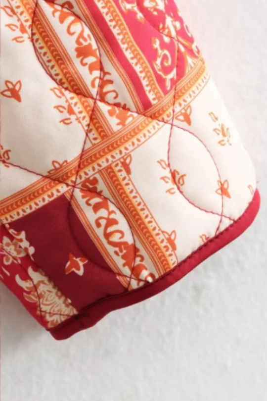 R&B | Gedruckte Baumwolljacke