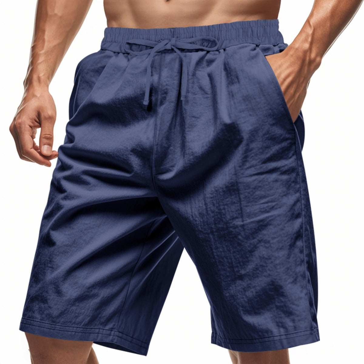 R&B | Fünf-Punkt-Shorts aus Leinen