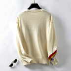 R&B | Regenbogen Strickpullover