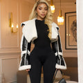 R&B | Shearling Cropped Jacket für Damen