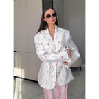 R&B | mit Blumenprint Und Gürtel für Damen