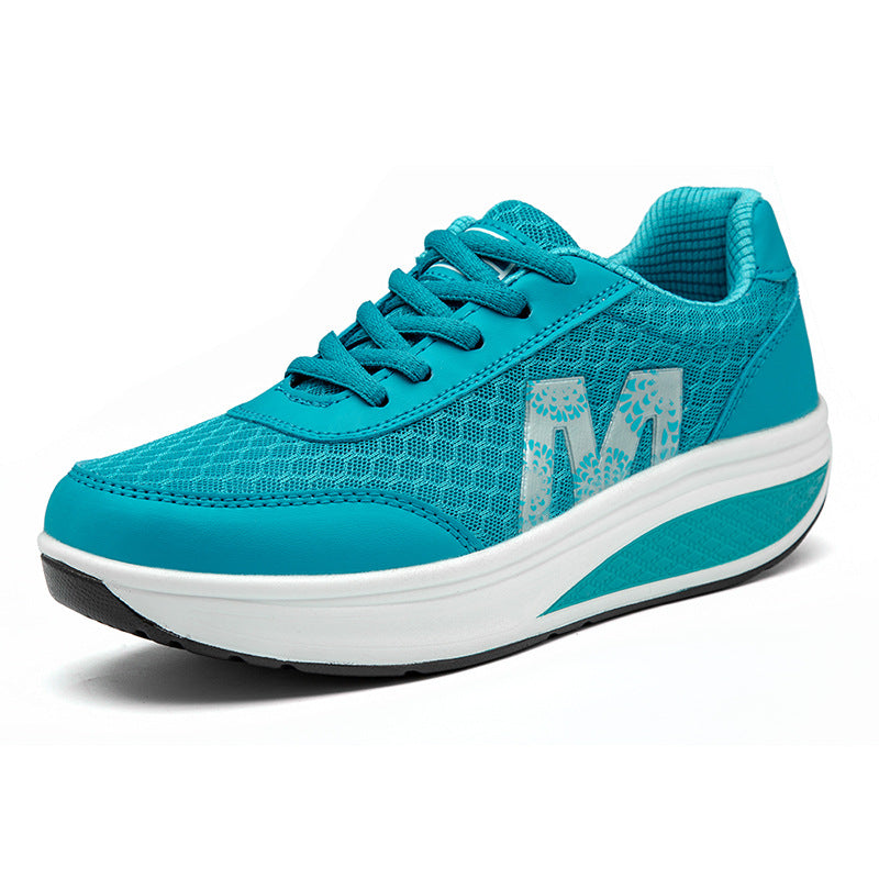 Damen-Plateauschuhe aus Mesh R&B R&B