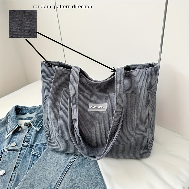 Elegante Damen Cordstoff Tasche | R&B