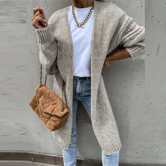 R&B | Elegante Damenjacke Mittel Lang & Warm Für Herbst/winter