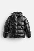 R&B | Gesteppten Kapuzenjacke