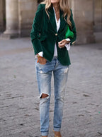 R&B | Elegante Samtjacke