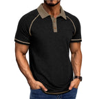 R&B | Kurzärmeliges Herren-T-Shirt mit Revers