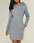 R&B | Damen Lange Hoodie
