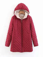 R&B | Warme Steppjacke mit Kapuze