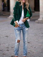 R&B | Elegante Samtjacke