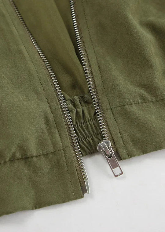 R&B | Edge - Kontrast Reißverschlussjacke und weit geschnittene Hose Set