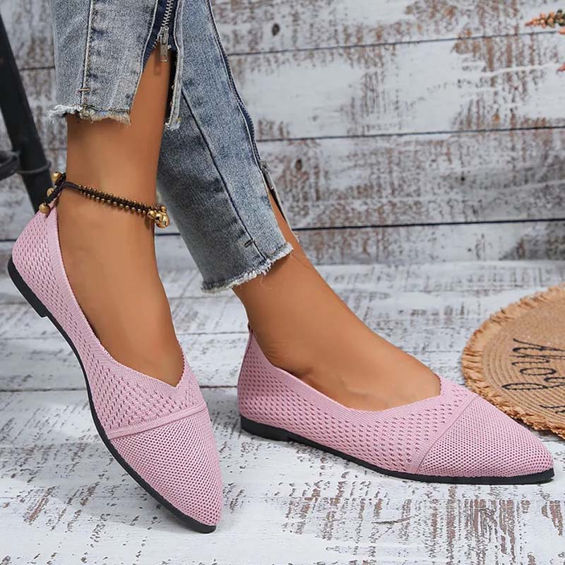 Atmungsaktive Spitzzehen-Schuhe R&B