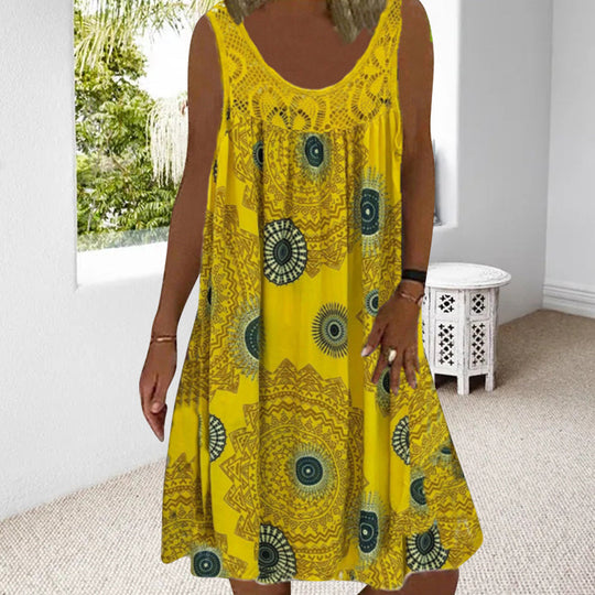 R&B | Ärmeloses Plus-Size Sommerkleid