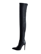 R&B | Flache Overknee-Stiefel aus für den Winter