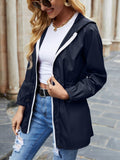 R&B | Zipped Hoodie Jacke mittellang, Bequem & Perfekt für Den Herbst