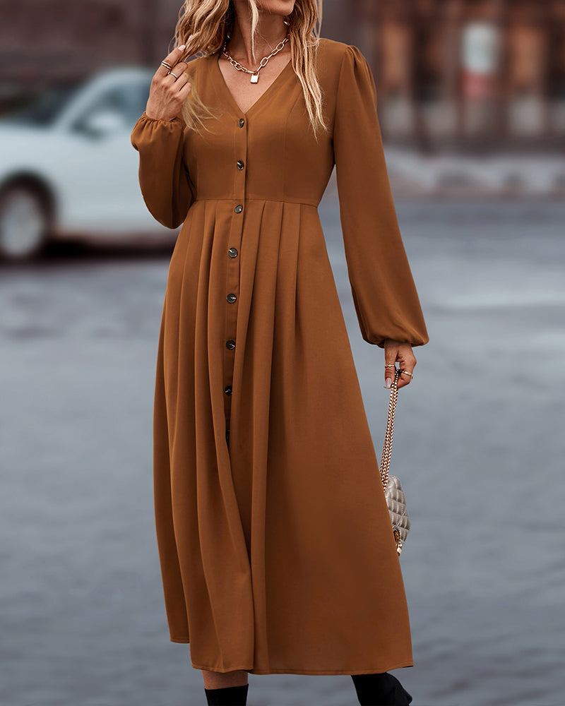 R&B | Elegantes Herbstkleid